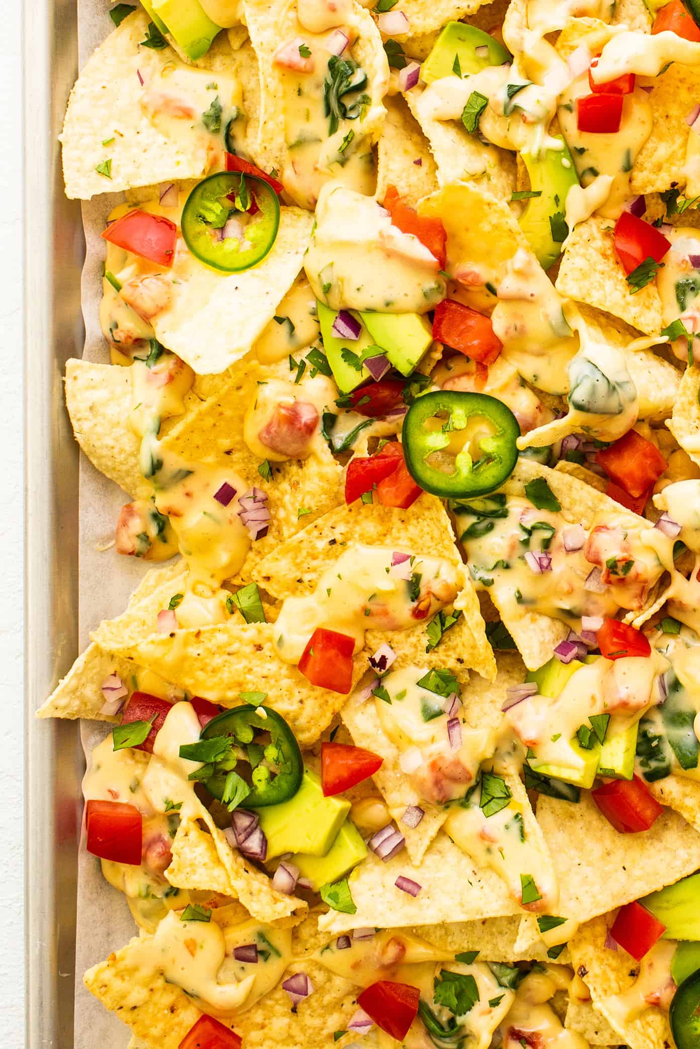 Nachos fáceis favoritos com Queso Blanco na frigideira