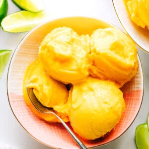 Mango Lime Sorbet