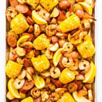 Shrimp Boil on Sheet Pan