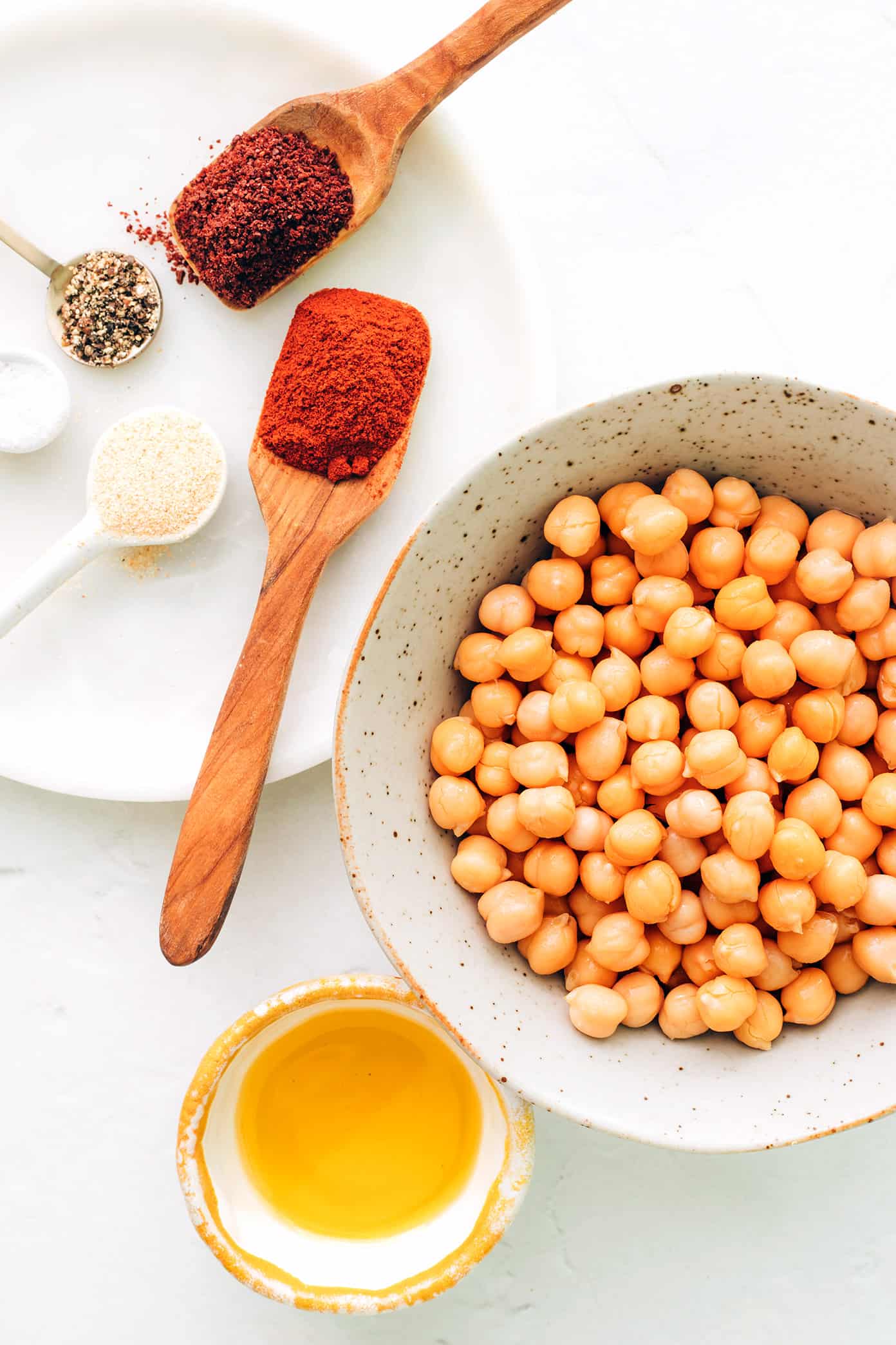 Roasted Chickpea Ingredients