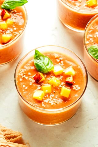 Peach Gazpacho