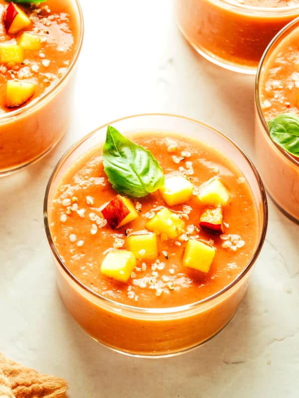 Peach Gazpacho