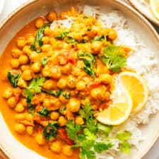 Quick Chickpea Curry