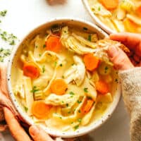 Coziest Chicken Noodle Soup