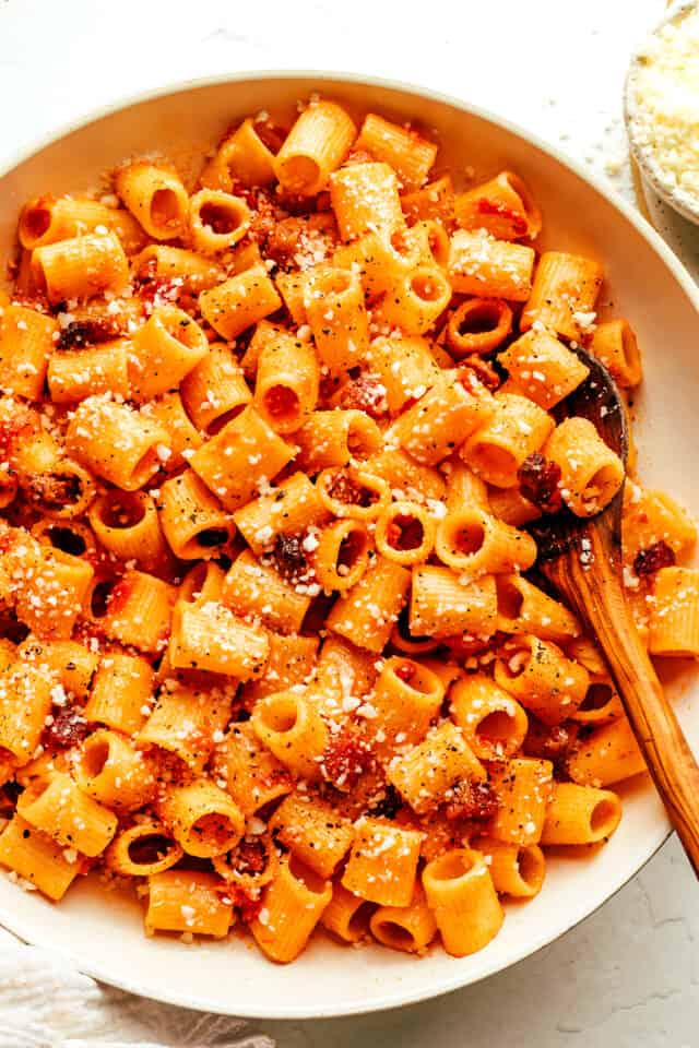 Pasta all'Amatriciana Recipe Gimme Some Oven