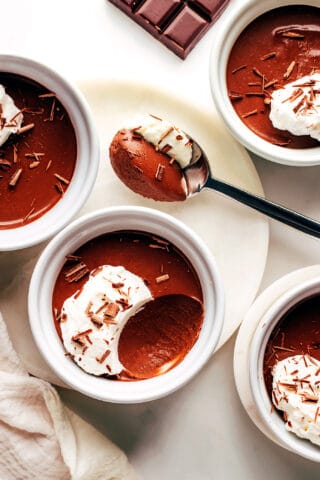 Easy Chocolate Pots de Crème