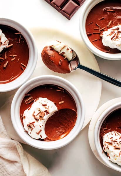 Easy Chocolate Pots de Crème