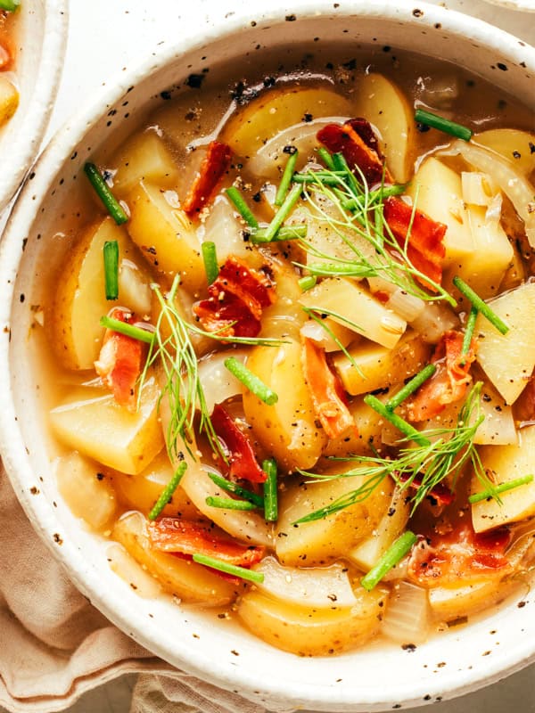 Potato Bacon Fennel Soup