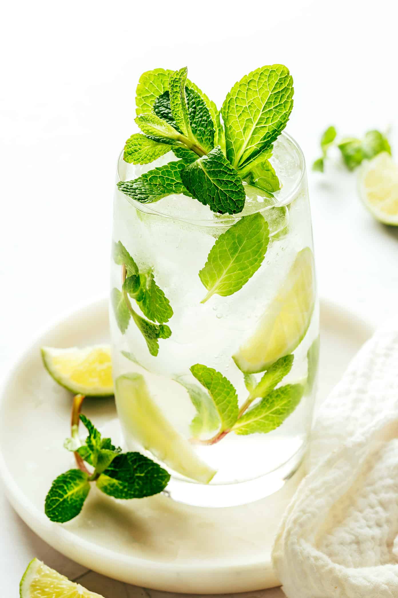 Fresh Mint Iced Tea