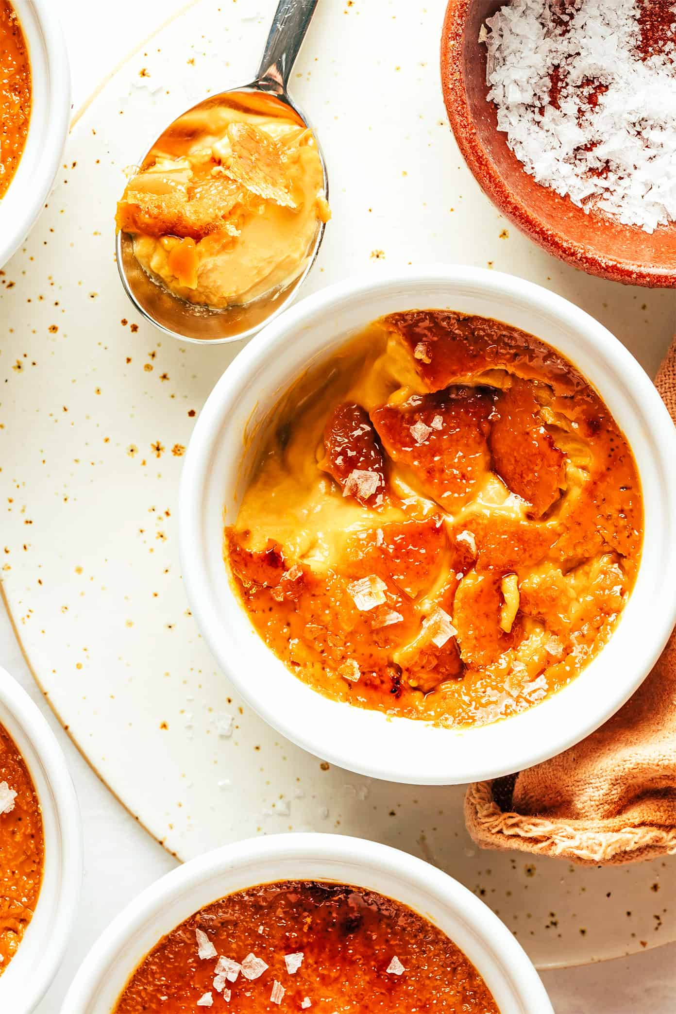 Salted Caramel Crème Brûlée Recipe | Gimme Some Oven