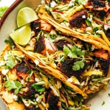 Blackened Salmon Tacos