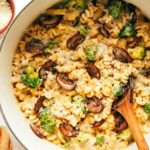 One Pot Broccoli Mac and Cheese