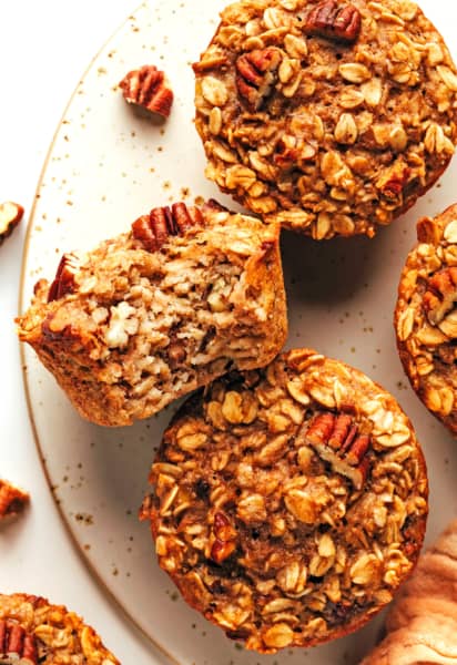 Banana Baked Oatmeal Cups