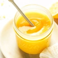 Homemade lemon curd