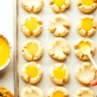 Lemony Thumbprint Cookies