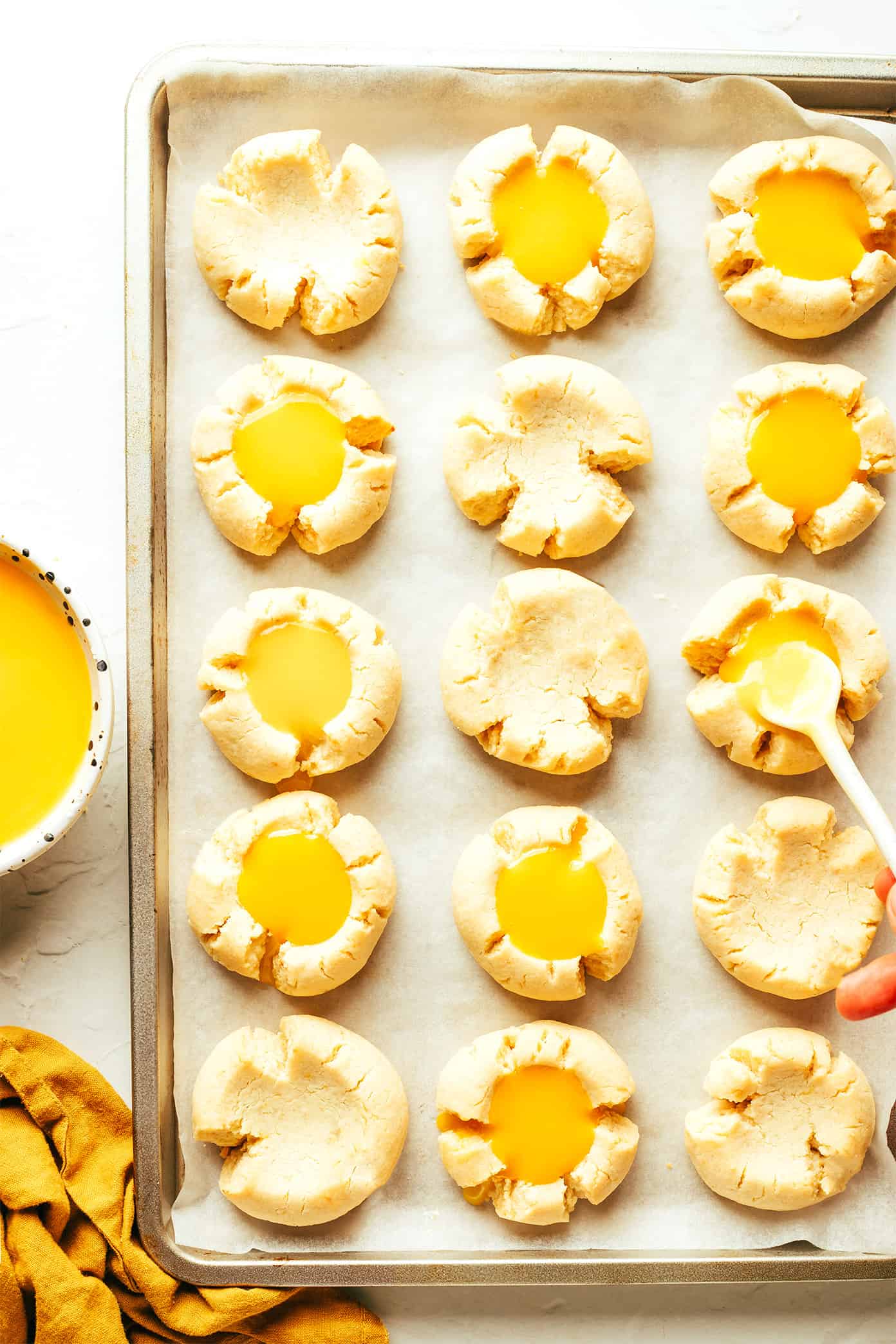 Lemon Thumbprint Cookies