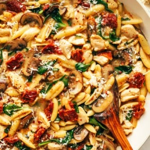 One Pot Creamy Sun-Dried Tomato Pasta