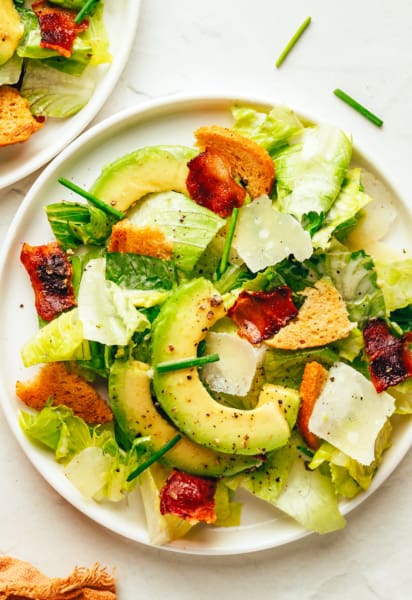 Bacon Avocado Caesar Salad