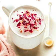 Rose Latte (Hot or Iced)