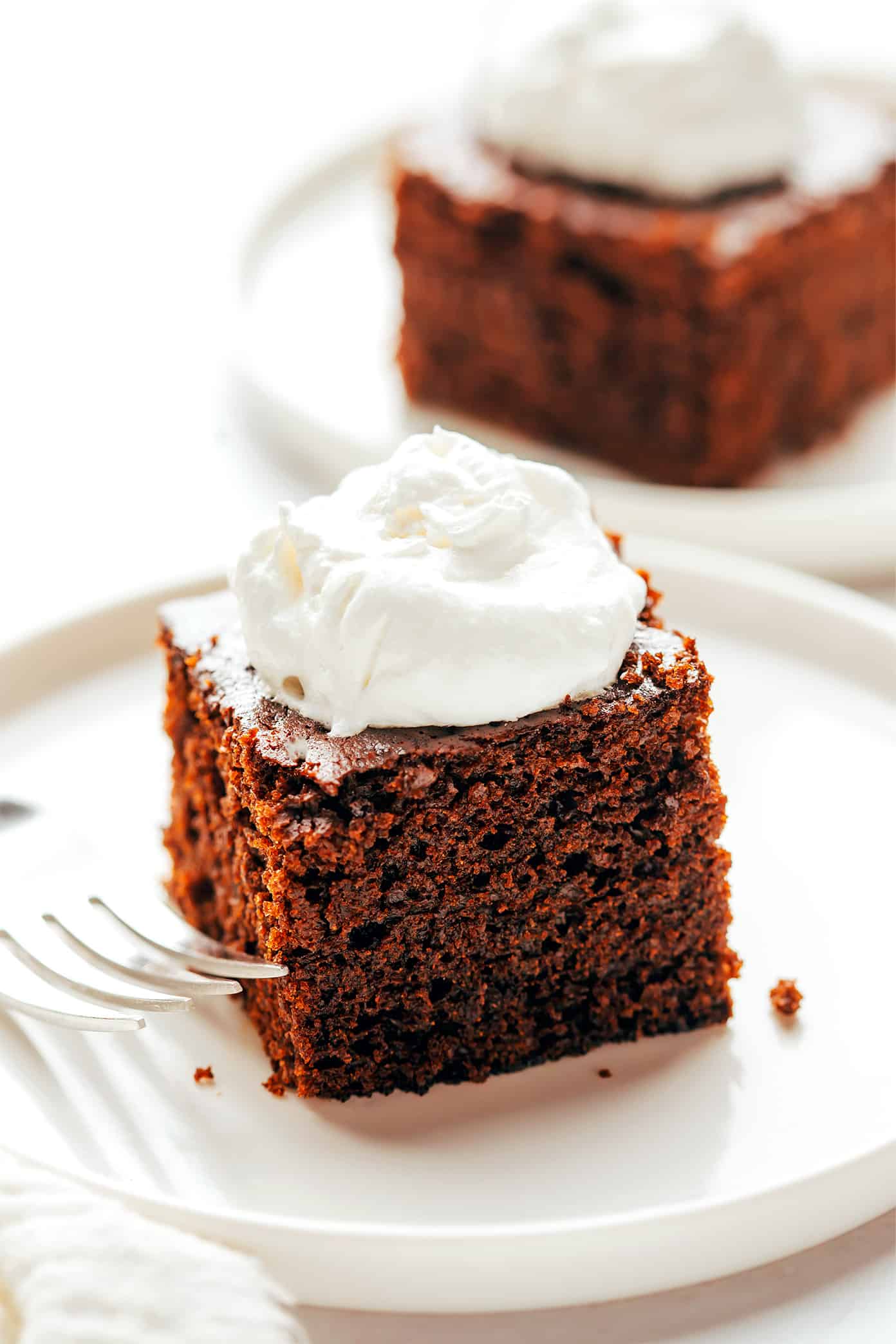 One Bowl Vegan Gingerbread Cake with Cream Cheese Frosting