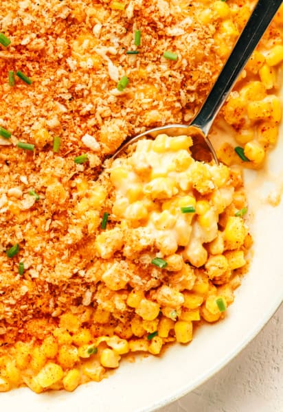 Parmesan Creamed Corn