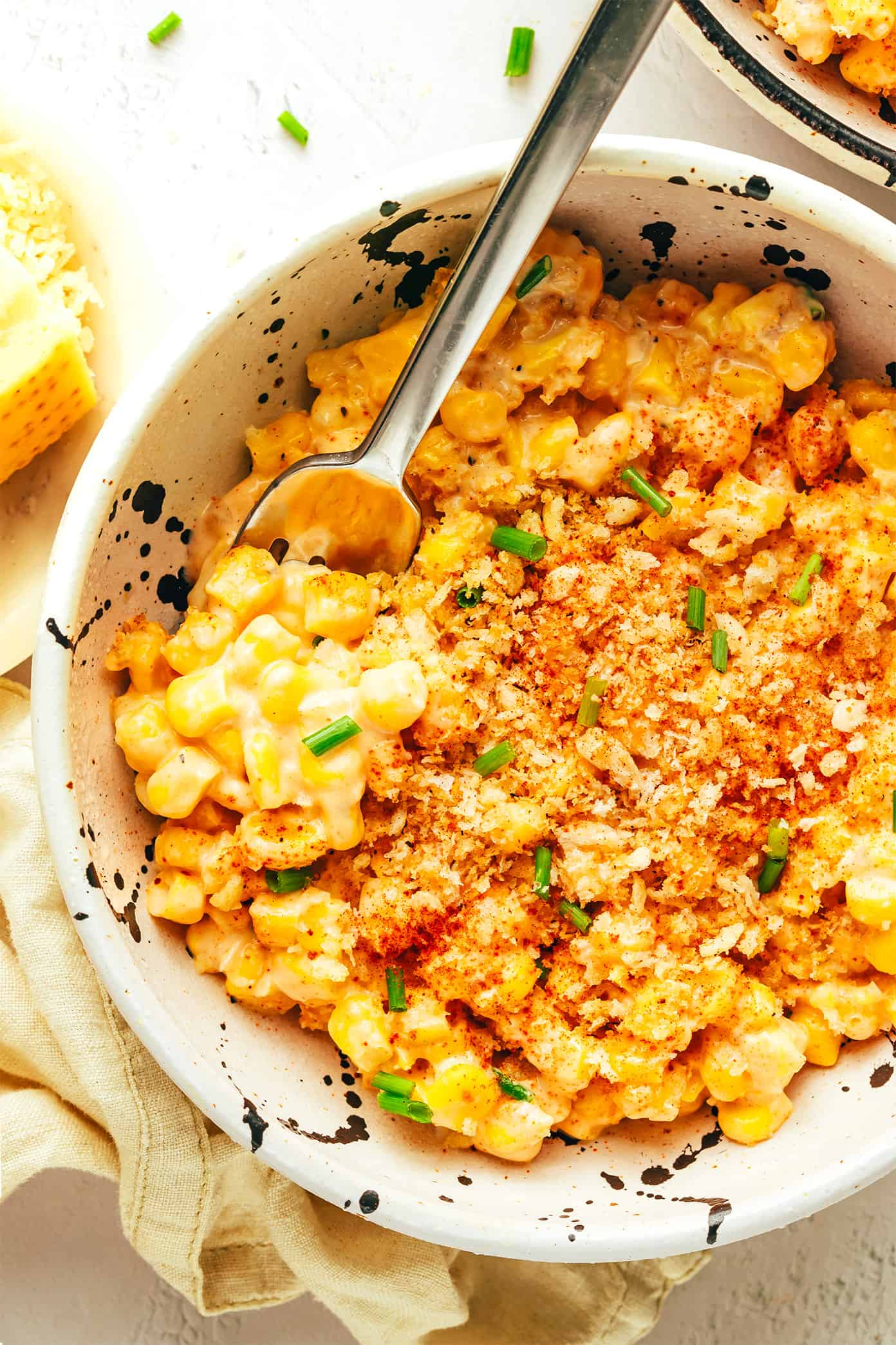 Parmesan Creamed Corn