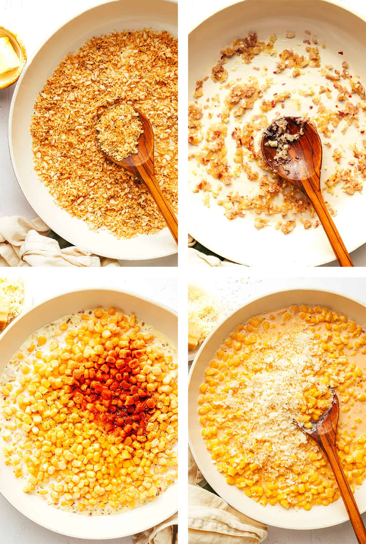 How to make creamed corn