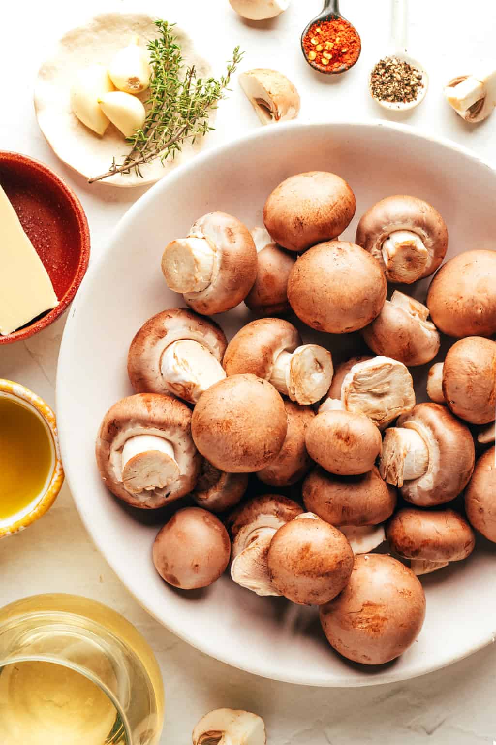 White Wine Sautéed Mushrooms - Gimme Some Oven