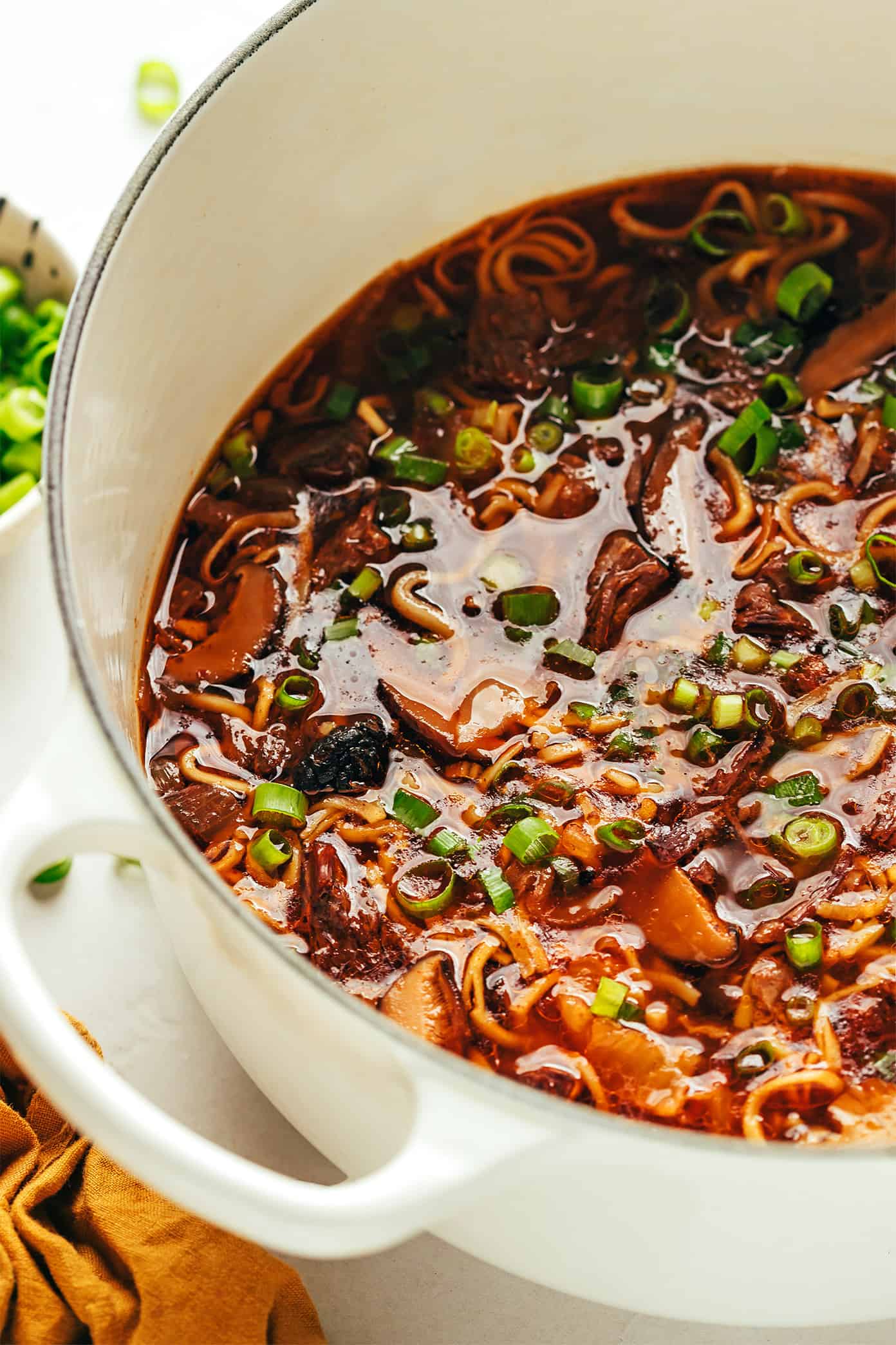 Kimchi Beef Noodle Soup