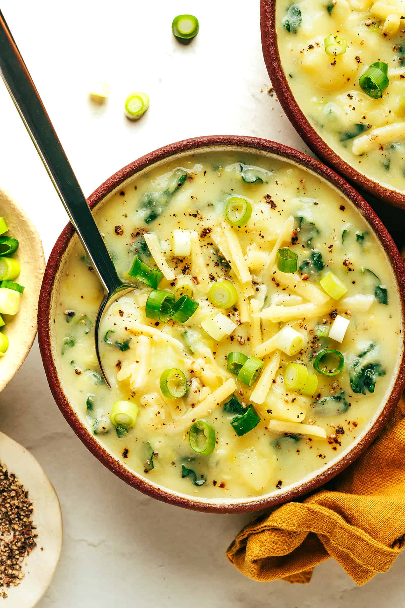 Colcannon Soup (Potato Kale Soup)