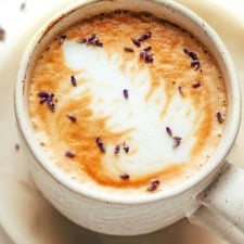 Lavender Latte (Hot or Iced)