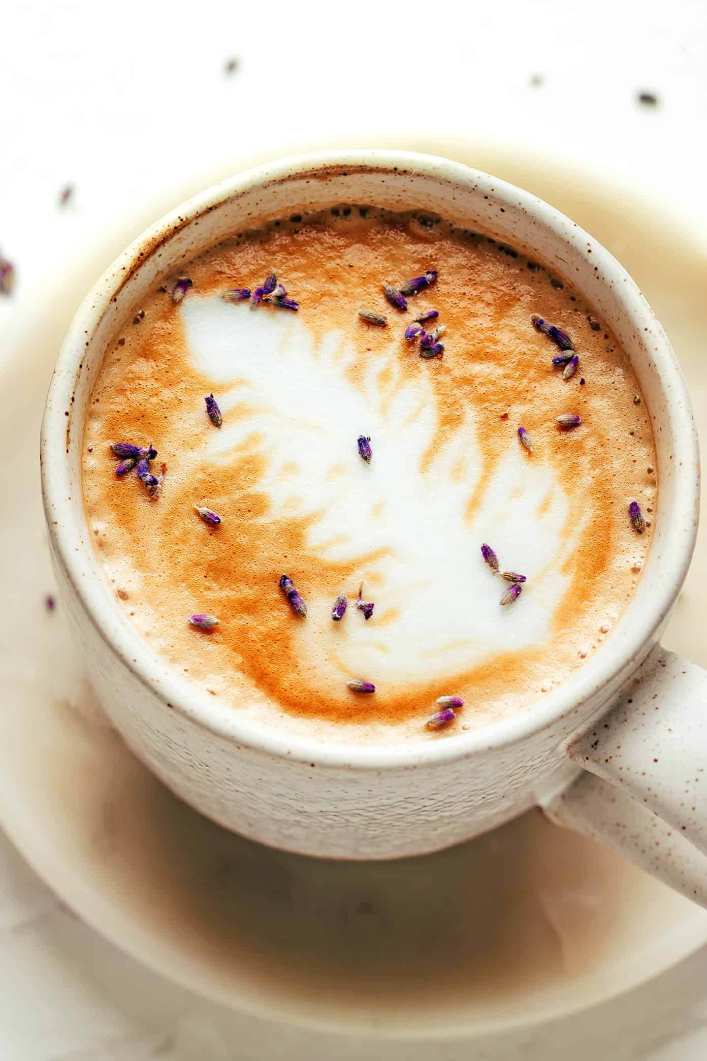 Lavender Latte in Mug