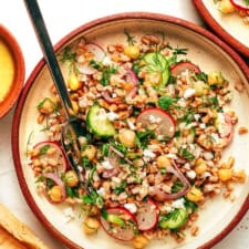 Spring Farro Salad