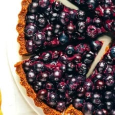 Fresh Blueberry Tart-image