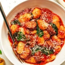 Sausage and Gnocchi Marinara