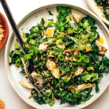 Kale Peanut Chicken Salad