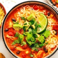 High Protein Chicken Chili-image