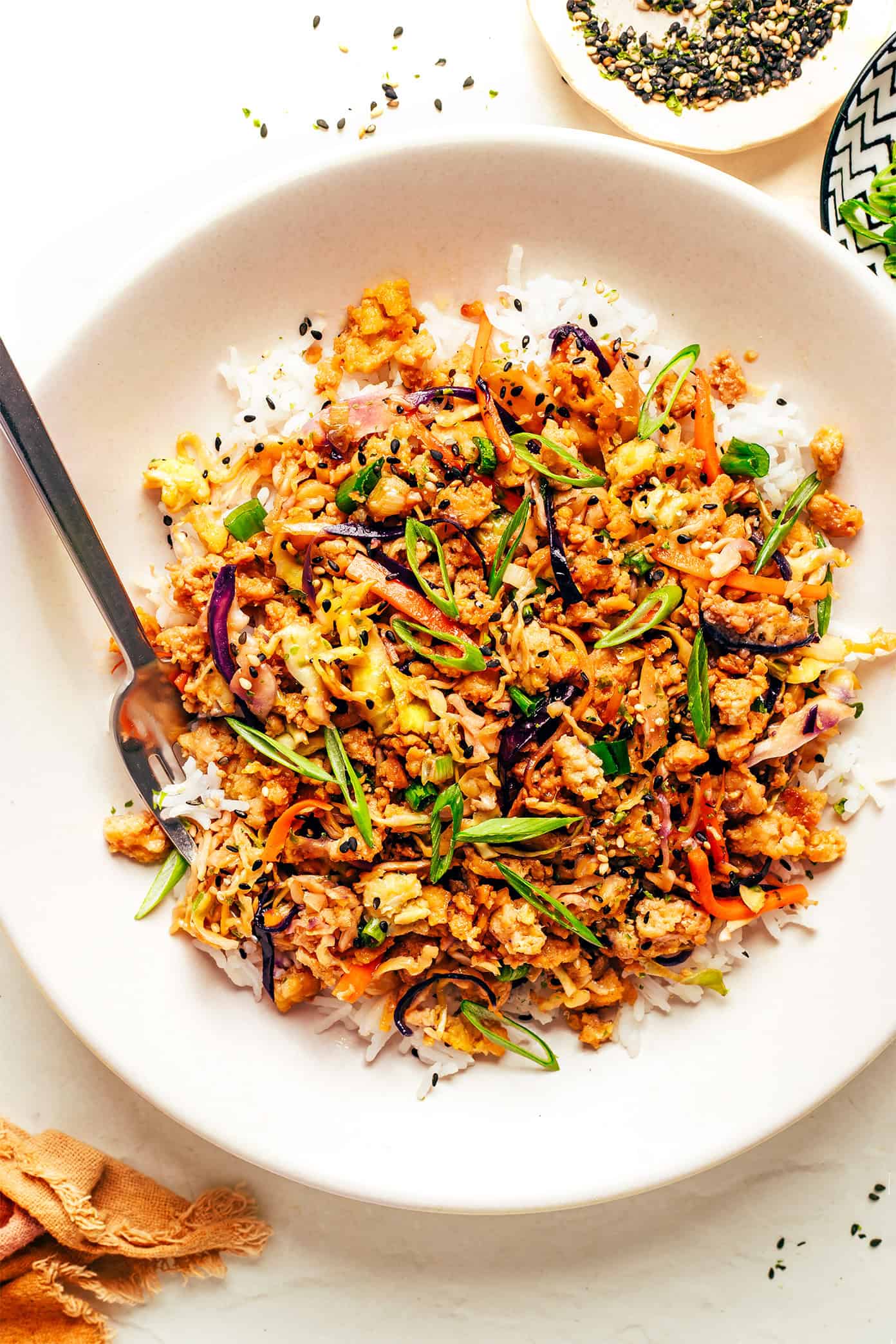 20-Minute Egg Roll Bowls | Gimme Some Oven