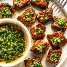 Chimichurri Steak Bites