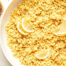 Lemon Parmesan Pearl Couscous