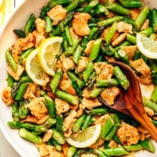 Lemon Pepper Chicken and Asparagus