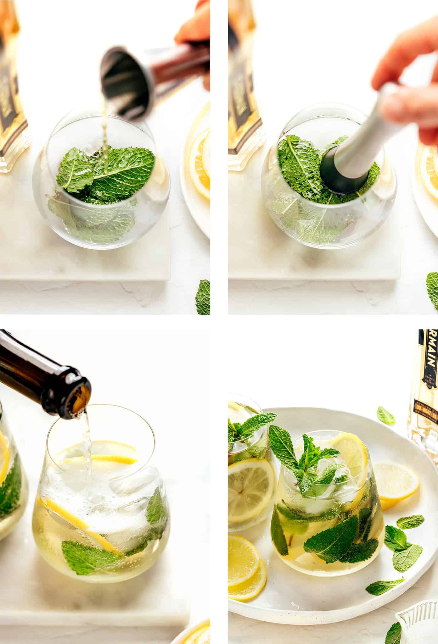 how to make a hugo spritz cocktail