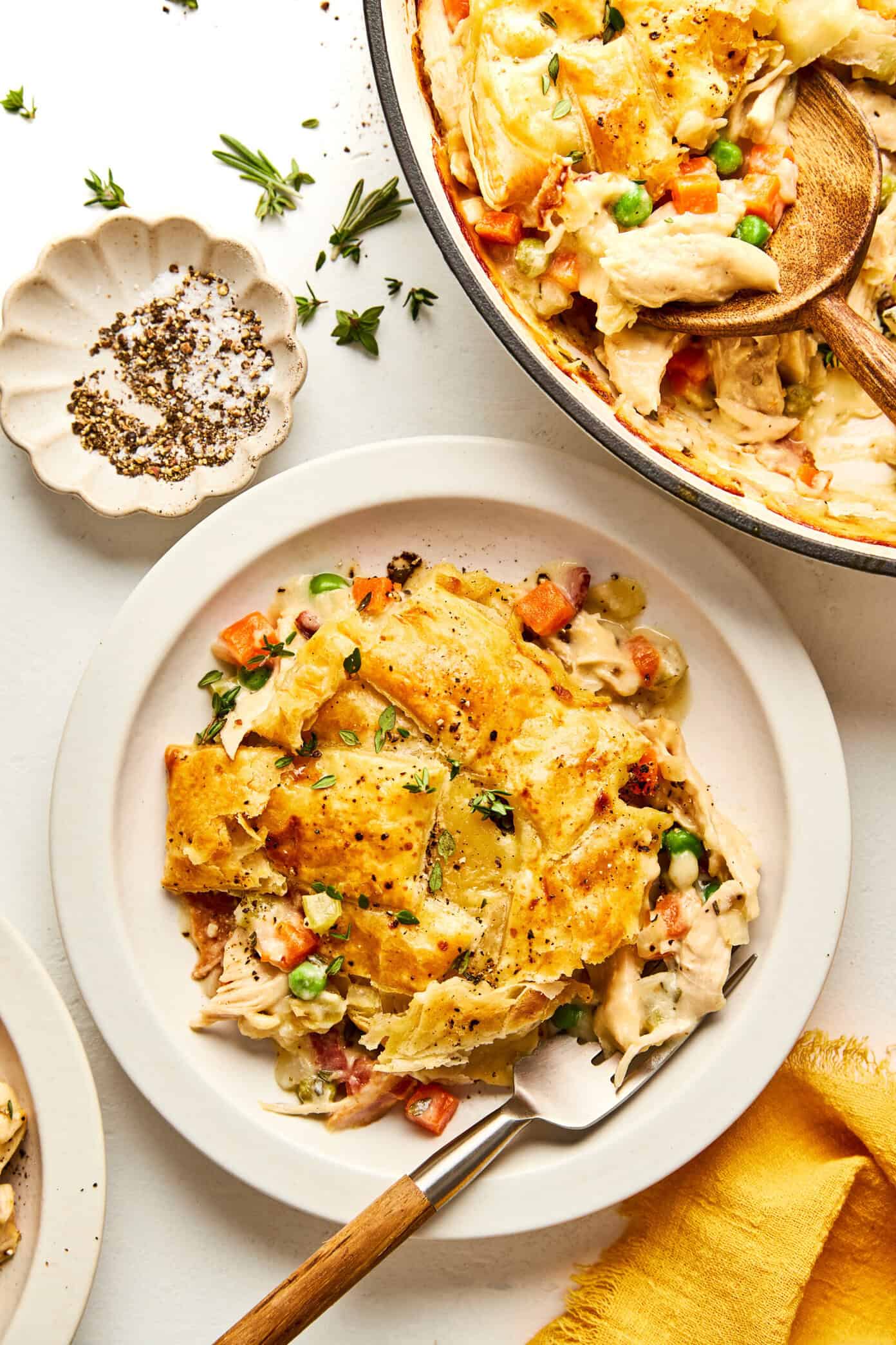 Puff Pastry Chicken Pot Pie