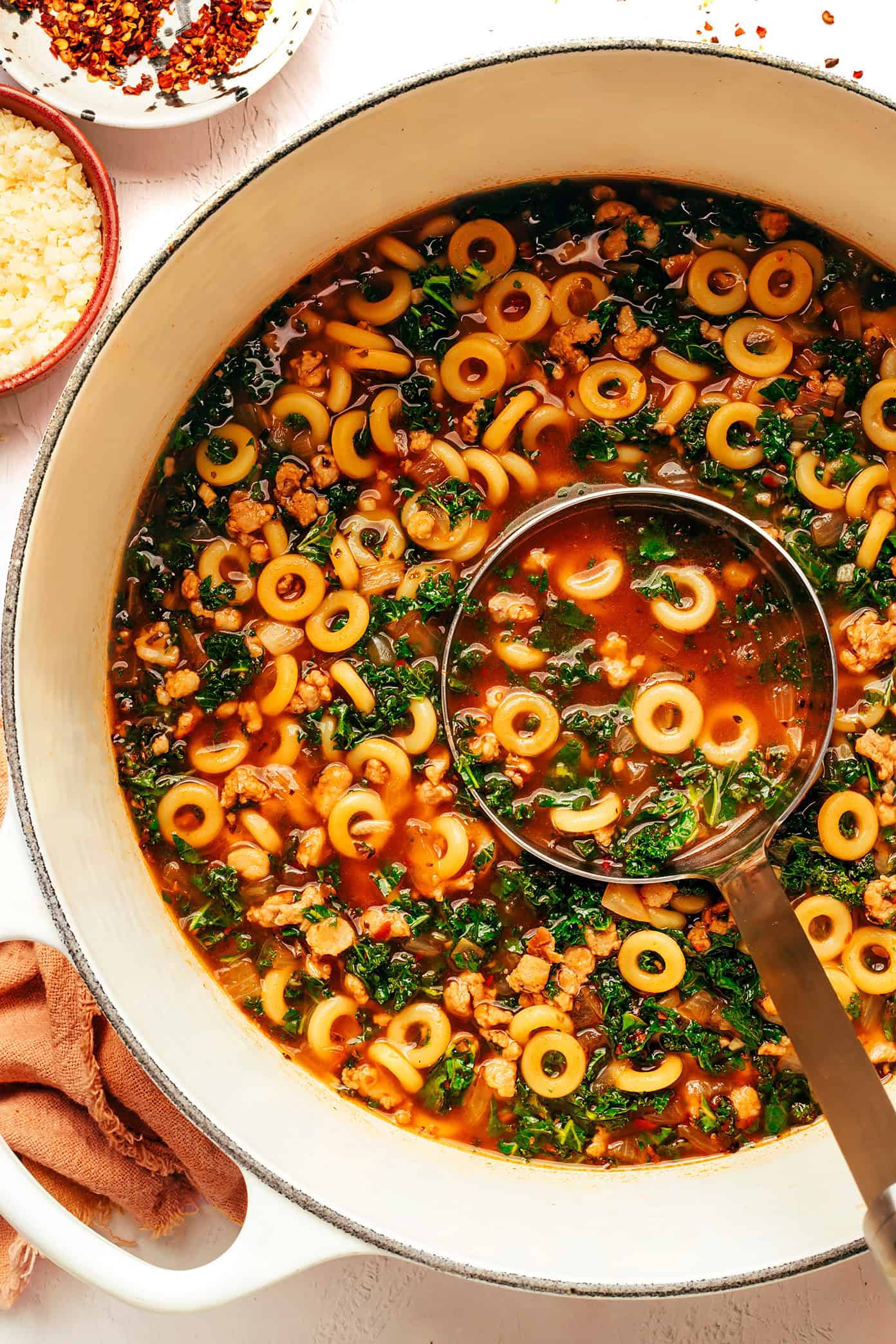 SpaghettiOs and Sausage Soup – Gimme Some Oven SpaghettiOs and Sausage Soup – Gimme Some Oven