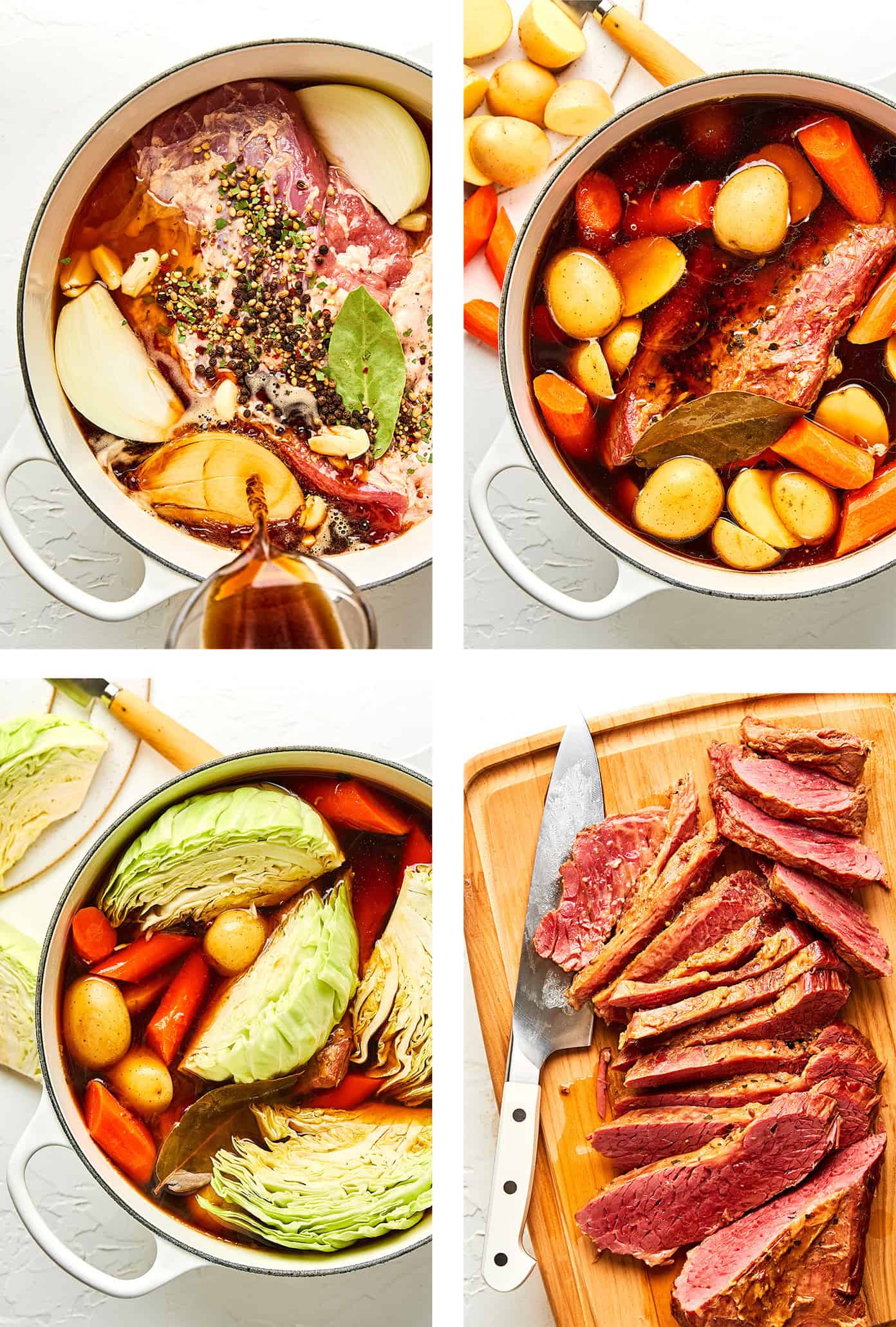 how to make corned beef and cabbage