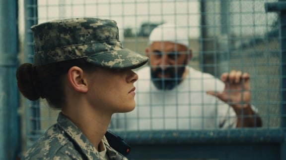 Kristen Stewart in Peter Sattler's Camp X-Ray. Photo by Beth Dubber.