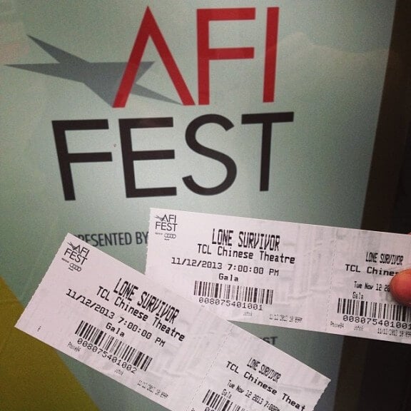 AFI Festival 2013 + "The Lone Survivor" Screening | gimmesomeoven.com/
