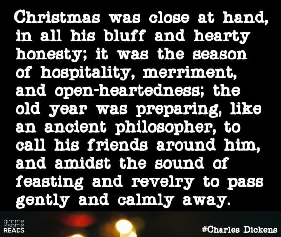 Pickwick Christmas #quote | gimmesomereads.com