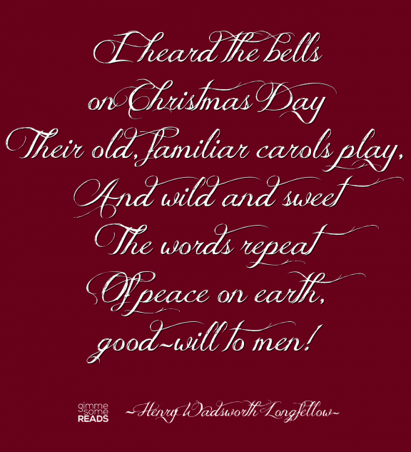 Christmas Quotes | gimmesomereads.com #Dickens #Longfellow