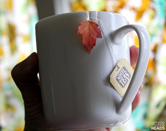 Tie Tea Mug & Novel Teas | gimmesomereads.com